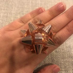 Pink Kate Spade Bourgeois Bow Ring